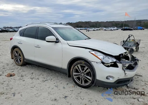 2012 Infiniti Ex35 Base z USA, uszkodzony, nr VIN JN1AJ0HP2CM400452